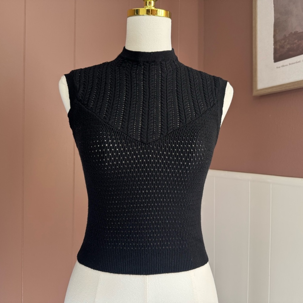 Intimately by Free People Crochet Knit Tank